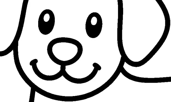 動物のぬりえ 高齢者向け(15枚)の2枚目の一部を拡大した図