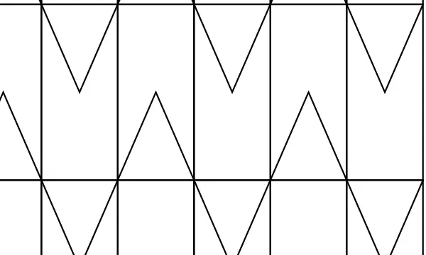 和柄・文様のぬりえ 大人向け(15枚)の3枚目の一部を拡大した図